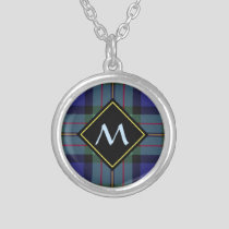 Clan MacLaren Tartan Silver Plated Necklace