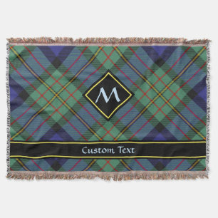 Clan MacLaren Tartan Throw Blanket
