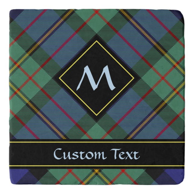 Clan MacLaren Tartan Trivet (Front)