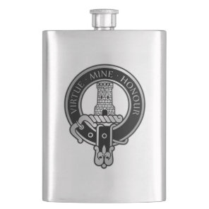 Clan MacLean Crest  Flask