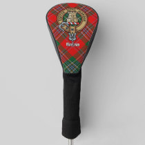 Clan MacLean Crest over Tartan Golf Head Cover