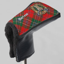 Clan MacLean Crest over Tartan Golf Head Cover