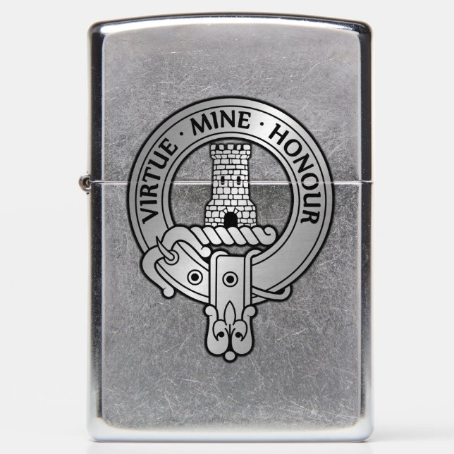 Clan MacLean Crest  Zippo Lighter (Front)