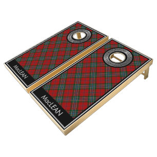 Clan MacLean [EDIT] Tartan Cornhole Set