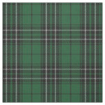 Clan MacLean Hunting Green Black Scottish Tartan Fabric