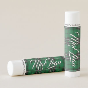 Clan MacLean Hunting Tartan Plaid Lip Balm