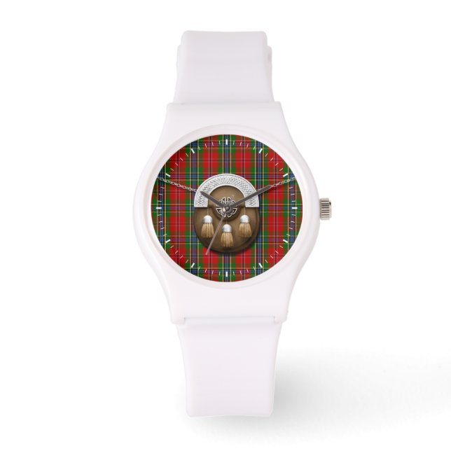 Clan MacLean Of Duart Tartan And Sporran Watch (Front)