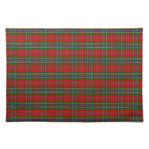 Clan MacLean Of Duart Tartan Cloth Placemat