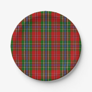 Clan MacLean Of Duart Tartan Paper Plates