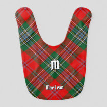 Clan MacLean Tartan Baby Bib