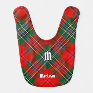 Clan MacLean Tartan Baby Bib