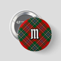 Clan MacLean Tartan Button