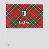 Clan MacLean Tartan Car Flag