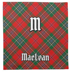 Clan MacLean Tartan Cloth Napkin