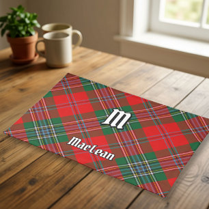 Clan MacLean Tartan Cloth Placemat