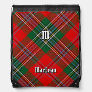 Clan MacLean Tartan Drawstring Bag