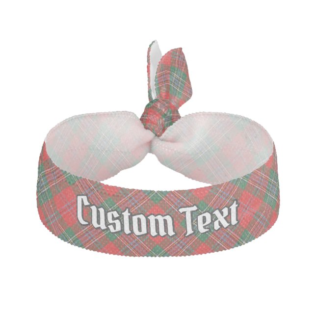 Clan MacLean Tartan Elastic Hair Tie (Front)