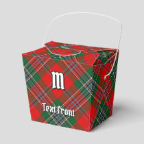 Clan MacLean Tartan Favor Boxes