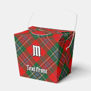 Clan MacLean Tartan Favor Boxes