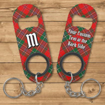 Clan MacLean Tartan Keychain Bottle Opener