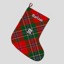 Clan MacLean Tartan Large Christmas Stocking