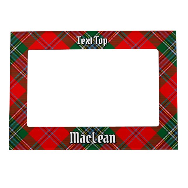 Clan MacLean Tartan Magnetic Frame (Front)