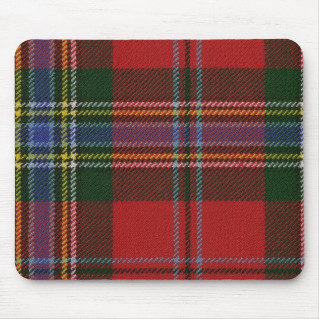 Clan MacLean Tartan Mouse Pad (Front)