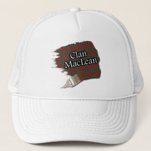 Clan MacLean Tartan Paint Brush Cap