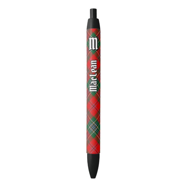 Clan MacLean Tartan Pen (Front Vertical)