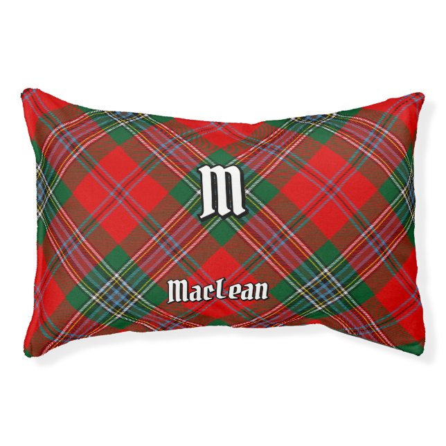 Clan MacLean Tartan Pet Bed (Front)