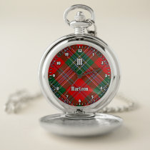 Clan MacLean Tartan Pocket Watch