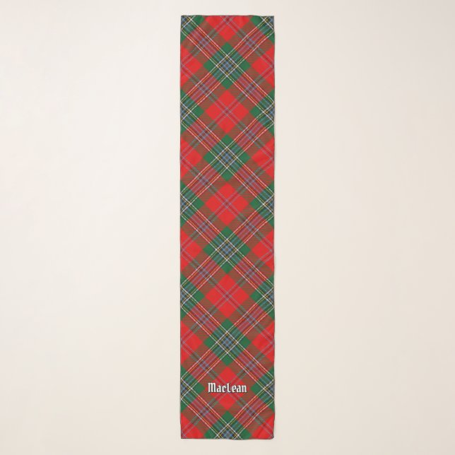 Clan MacLean Tartan Scarf (Front)
