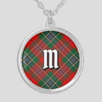 Clan MacLean Tartan Silver Plated Necklace