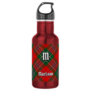 Clan MacLean Tartan Stainless Steel Water Bottle