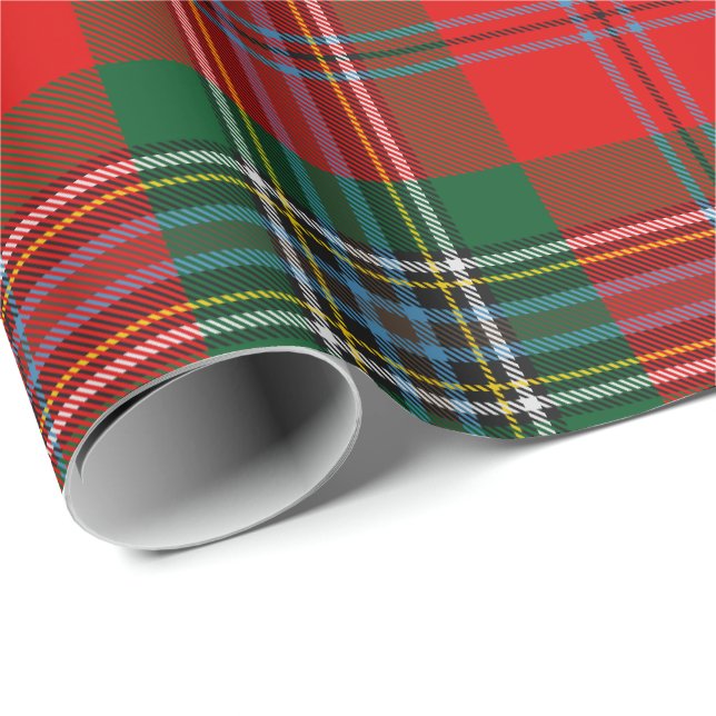 Clan MacLean Tartan Wrapping Paper (Roll Corner)