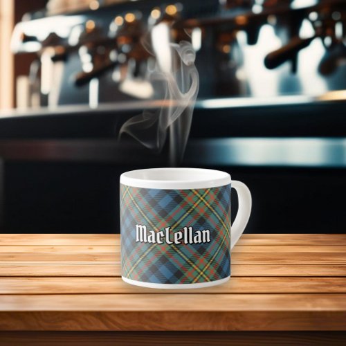 Clan MacLellan Ancient Tartan Espresso Cup