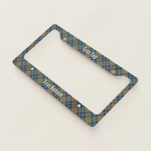 Clan MacLellan Ancient Tartan License Plate Frame
