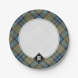 Clan MacLellan Ancient Tartan Paper Plates
