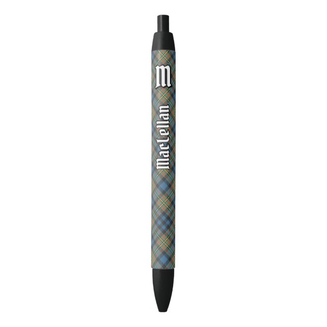 Clan MacLellan Ancient Tartan Pen (Front Vertical)