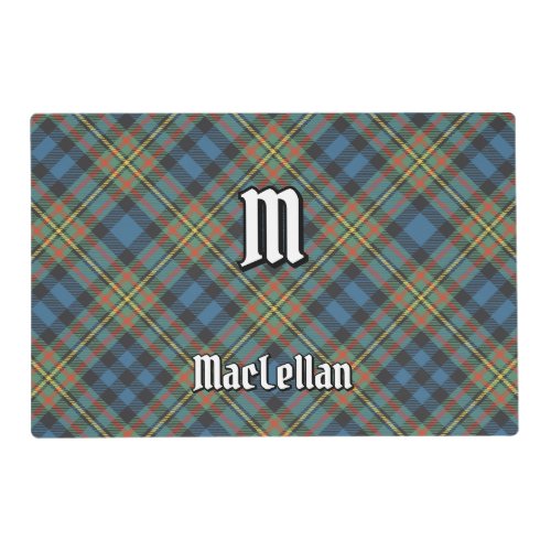 Clan MacLellan Ancient Tartan Placemat