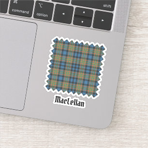 Clan MacLellan Ancient Tartan Sticker