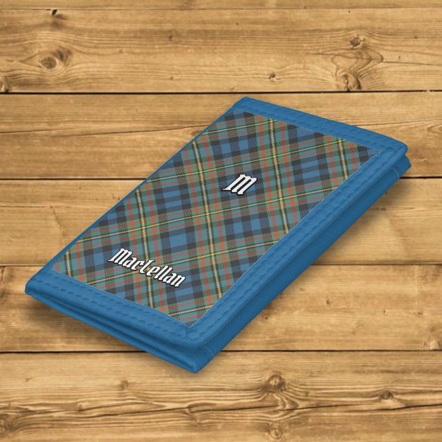 Clan MacLellan Ancient Tartan Trifold Wallet (Creator Uploaded)