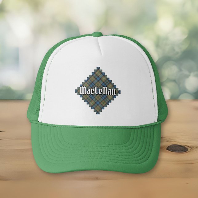 Clan MacLellan Ancient Tartan Trucker Hat (Creator Uploaded)