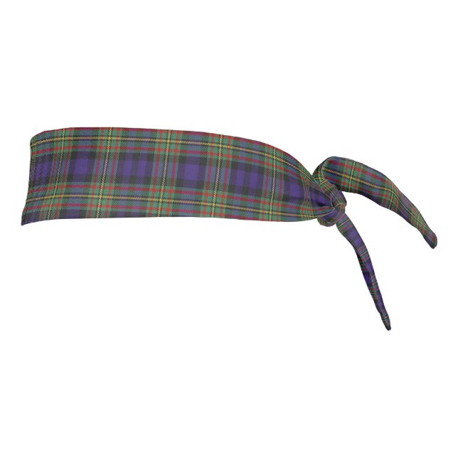 Clan MacLellan Scottish Accents Tartan Tie Headband (Rotate 90)