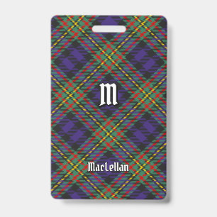 Clan MacLellan Tartan Badge
