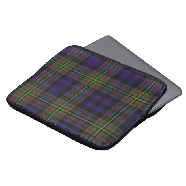 Clan MacLellan Tartan Plaid Laptop Cover (Front Top)