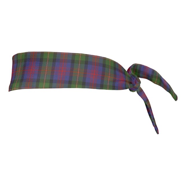Clan MacLennan Scottish Accents Tartan Tie Headband (Rotate 90)