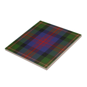 Clan MacLennan Scottish Expressions Tartan Tile
