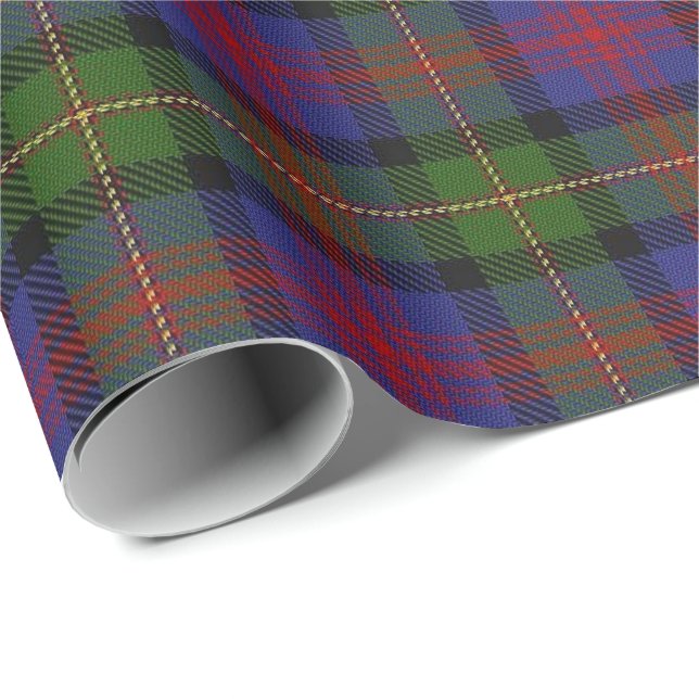 Clan MacLennan Scottish Tartan Wrapping Paper (Roll Corner)