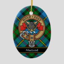 Clan MacLeod Crest Ceramic Ornament